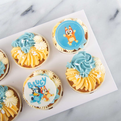 🔥9.9 SALES!🔥Bluey 6pcs Munchie Cupcake Set | Now for $25.80 (U.P $68.80)