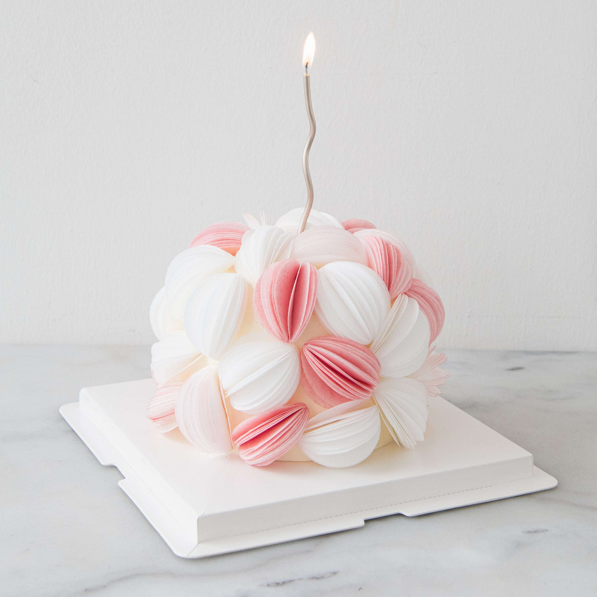 Customized Cake- Blush Petal Bloom Cake 🌸