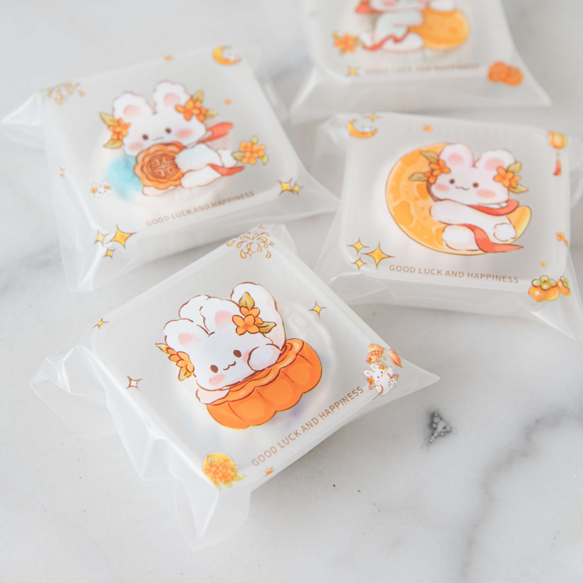 Happy Mid Autumn | Individual  Snowskin Truffle Mooncakes bundle x12pcs | $98