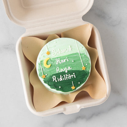 Happy Eid Mubarak! | Raya Bento Cake In Gift Box | $25.80 Nett
