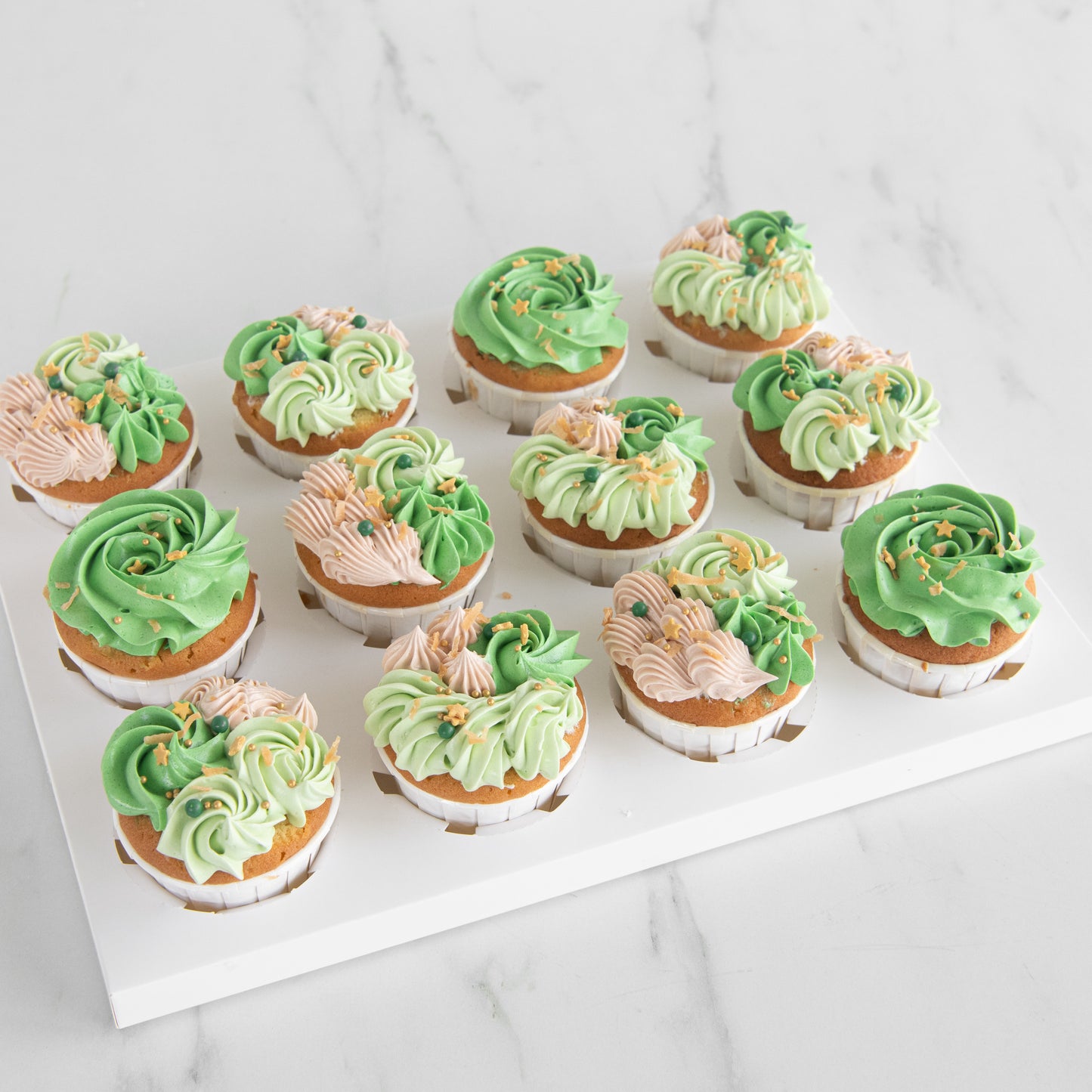 Happy Eid Mubarak! | 12pcs Countless Blessings Cupcakes In Gift Box | $58.80 Nett