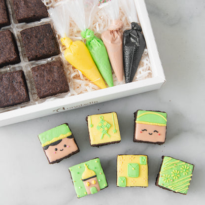 Happy Eid Mubarak! | DIY Raya Brownie In Gift Box | $21.90 Nett