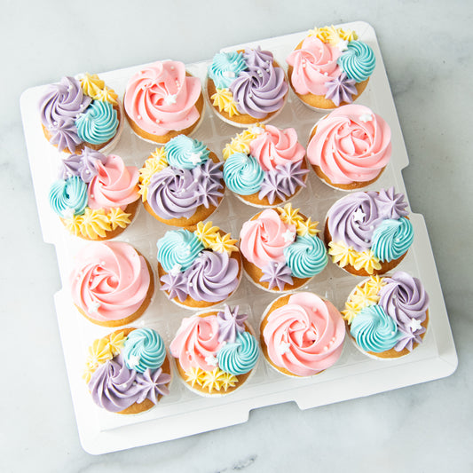 Happy Easter! | Pastel Springs 16pcs Cupcakes | $51.80 Nett