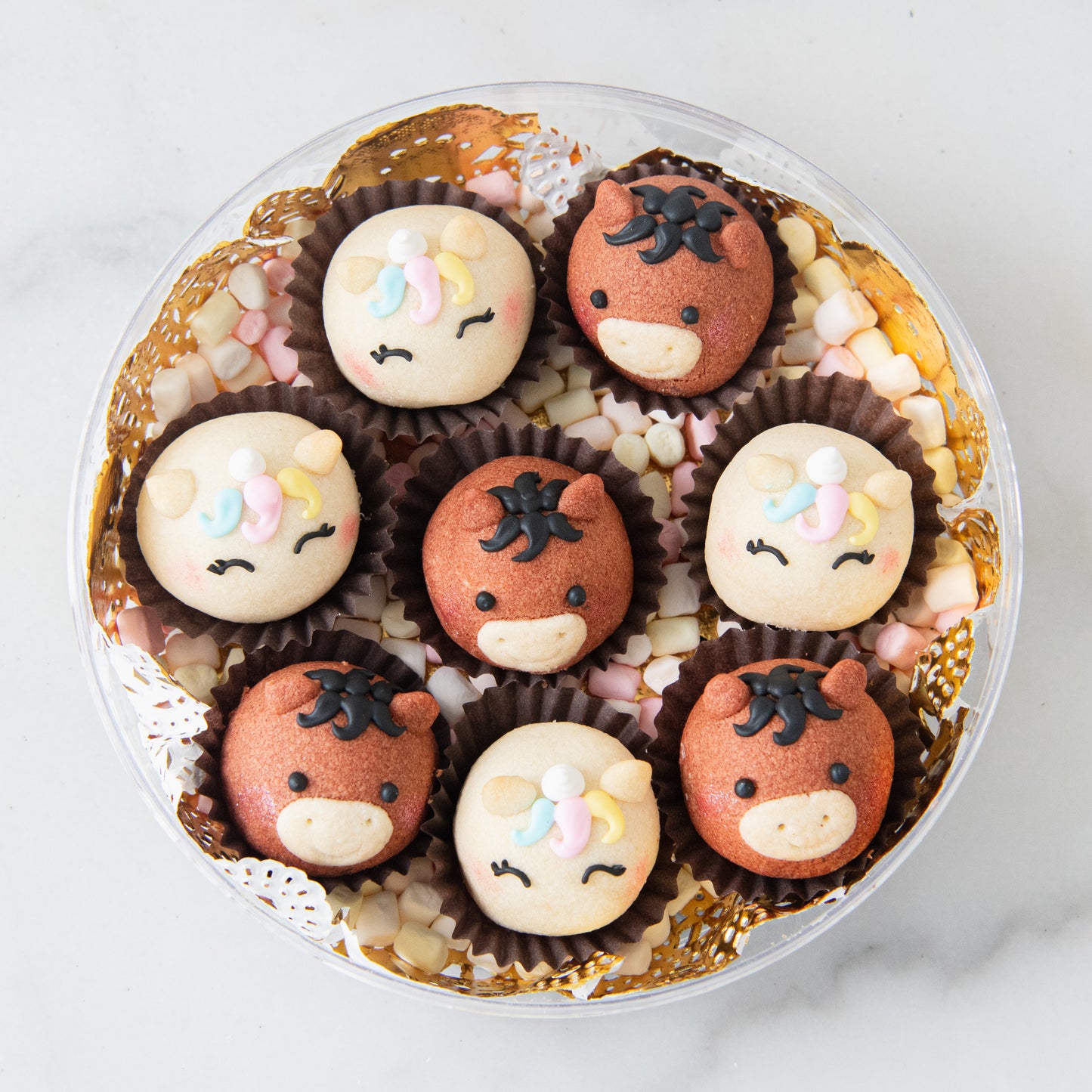 Happy New Year! | 8pcs Auspicious Pony Pineapple Tarts | $35.80 Nett