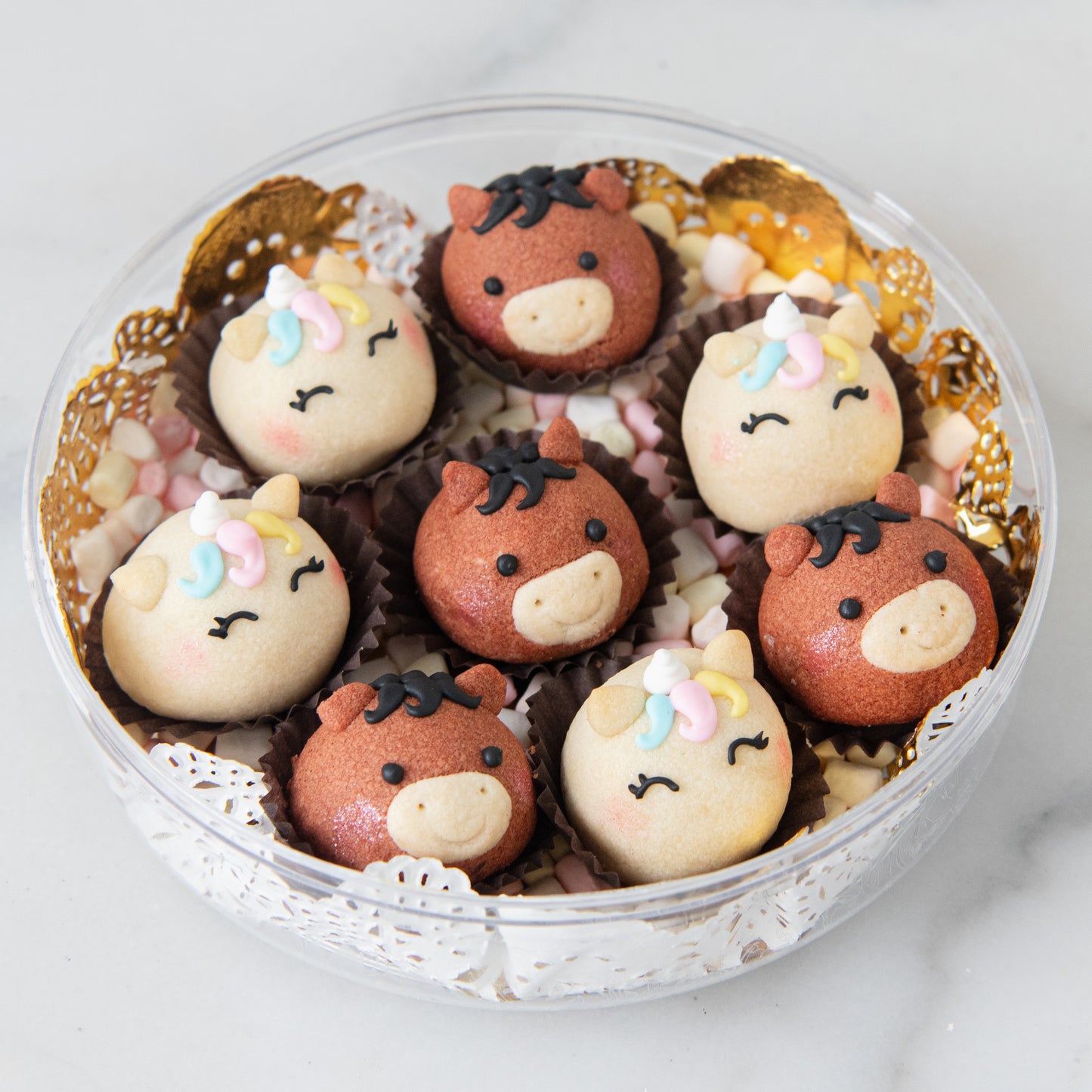 Happy New Year! | 8pcs Auspicious Pony Pineapple Tarts | $35.80 Nett