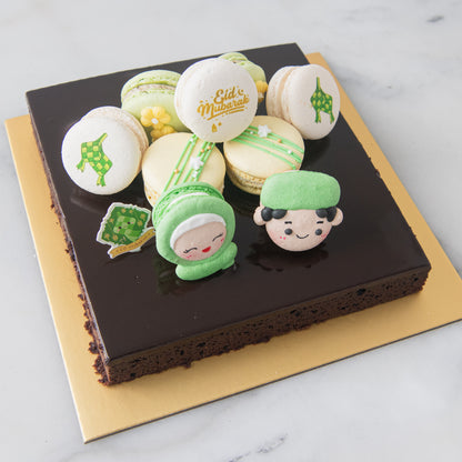 Happy Eid Mubarak! | Raya Royale Big Brownie In Gift Box | $73.80 Nett