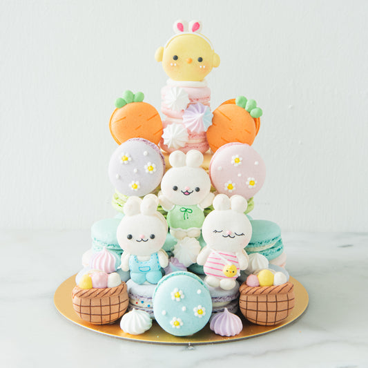Happy Easter! | Easter Party Macaron Tower | $158 nett only