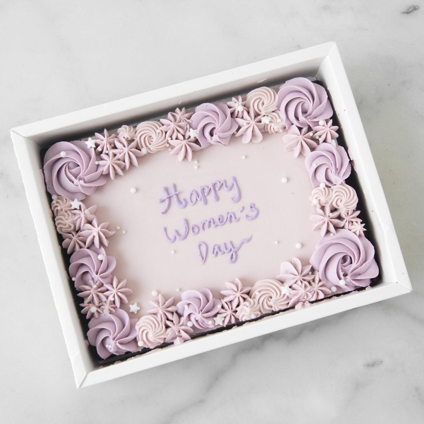 International Women's Day | Iconic Floral Brownie In Gift Box | $51.80 Nett