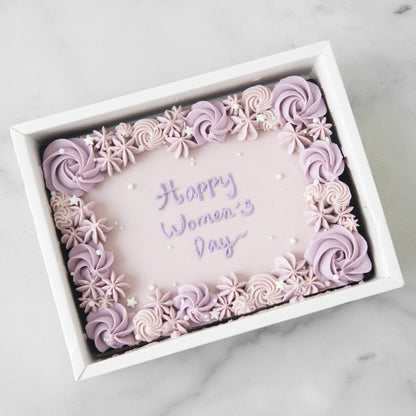 International Women's Day | Iconic Floral Brownie In Gift Box | $51.80 Nett
