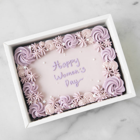 International Women's Day | Iconic Floral Brownie In Gift Box | $51.80 Nett
