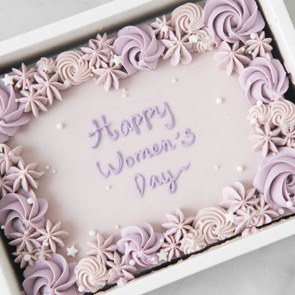 International Women's Day | Iconic Floral Brownie In Gift Box | $51.80 Nett