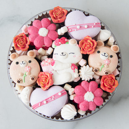 Bundle Set - Lychee Sakura Cake 5''+Mother's Love 7pc Treasure | $88 Nett