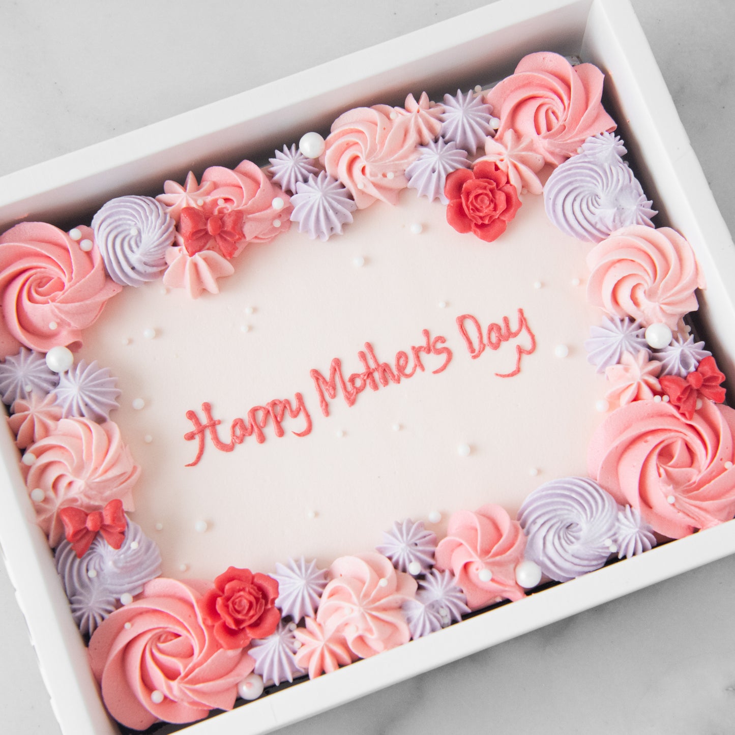 Happy Mom's Day | Mum's Garden Floral Brownie In Gift Box | $51.80 Nett