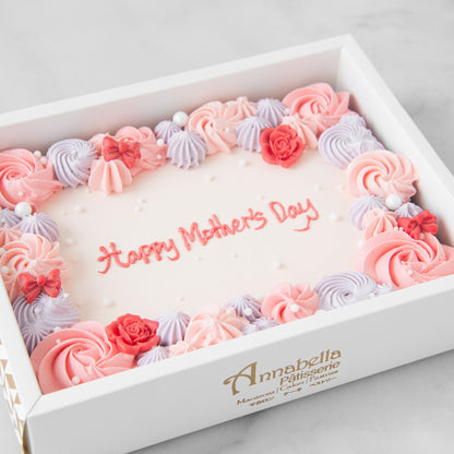 Happy Mom's Day | Mum's Garden Floral Brownie In Gift Box | $51.80 Nett