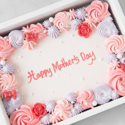 Happy Mom's Day | Mum's Garden Floral Brownie In Gift Box | $51.80 Nett