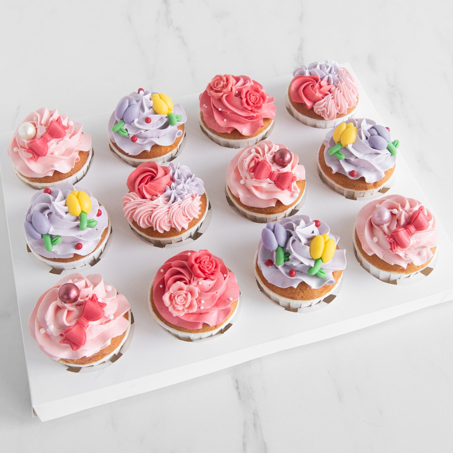Happy Mom's Day | Sweetheart Swirls 12in1 Cupcakes | $58.80 Nett