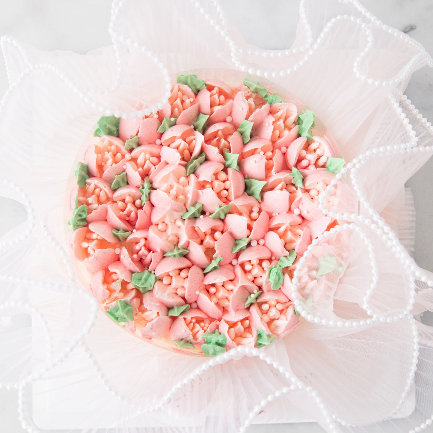 Happy Mom's Day | Thousand blossoms for mom Bouquet Cake | $98 Nett