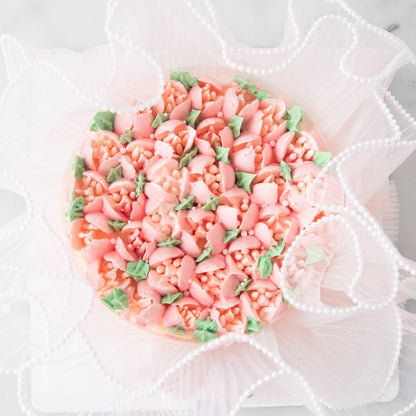 Bundle Set - Tulips Bouquet Cake+Dearest Mommy Bear 10in1 | $119.90 Nett