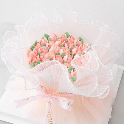 Bundle Set - Tulips Bouquet Cake+Dearest Mommy Bear 10in1 | $119.90 Nett