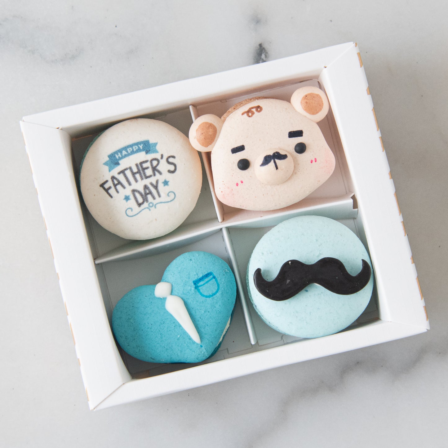 Happy Father's Day! | Beary Best Dad 4in1 Macaron | $15.80 Nett