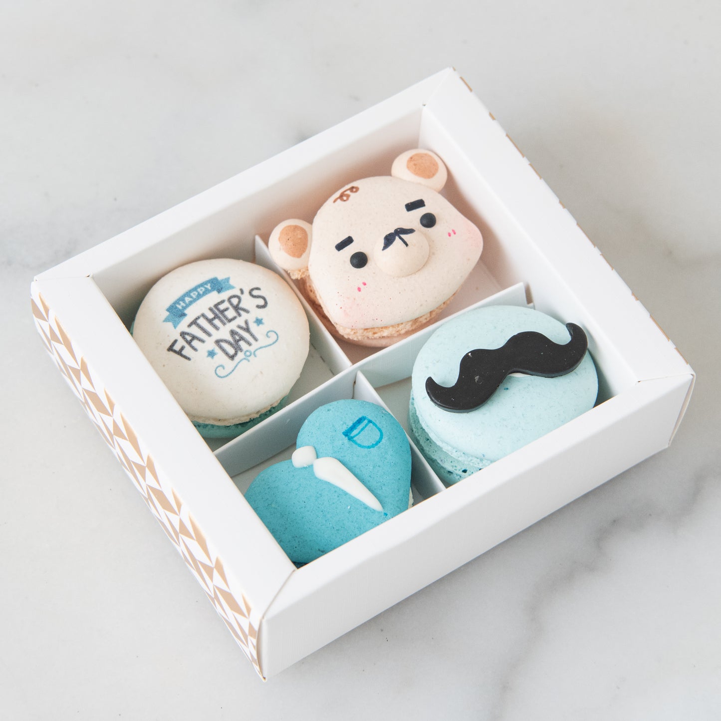 Happy Father's Day! | Beary Best Dad 4in1 Macaron | $15.80 Nett