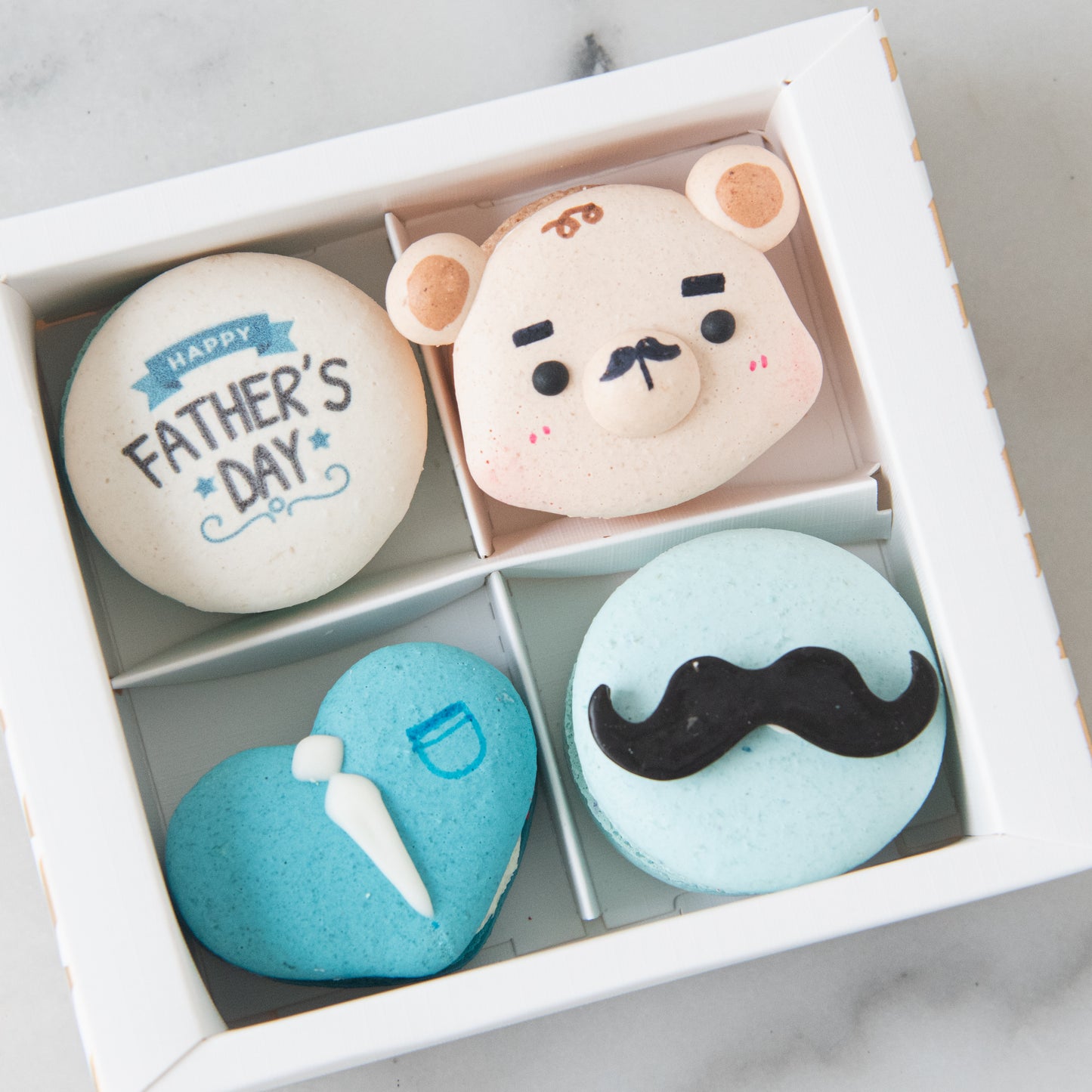 Happy Father's Day! | Beary Best Dad 4in1 Macaron | $15.80 Nett