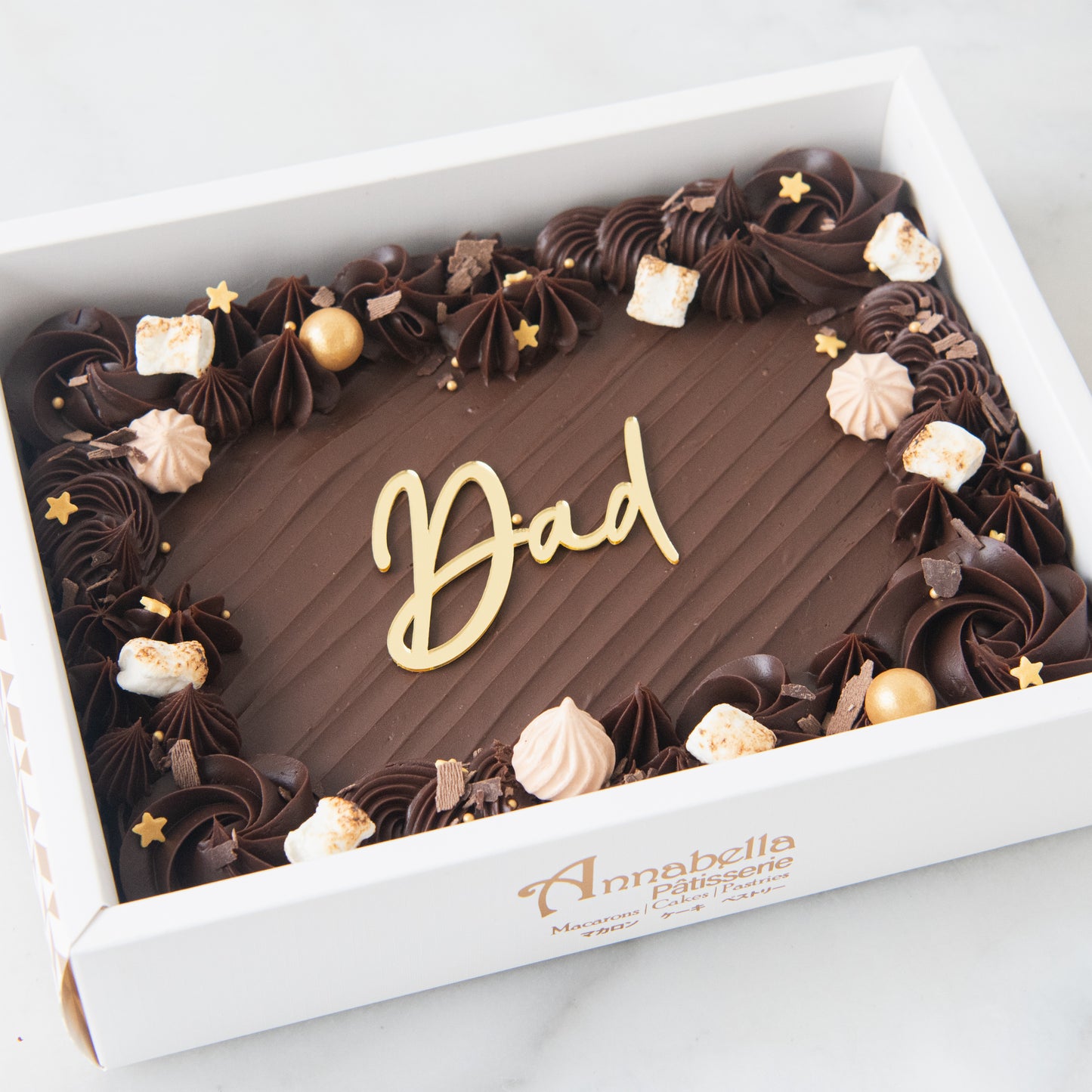 Happy Father's Day! | Love you dad Floral Brownie | $51.80 Nett