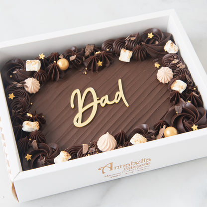 Happy Father's Day! | Love you dad Floral Brownie | $51.80 Nett