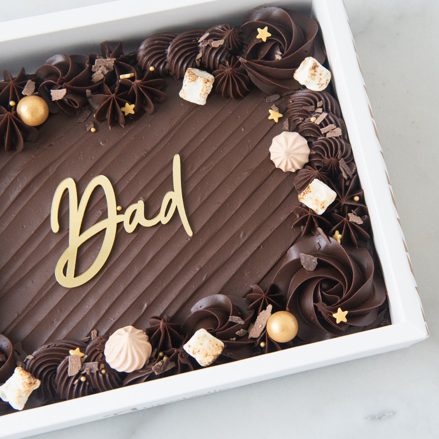 Happy Father's Day! | Love you dad Floral Brownie | $51.80 Nett