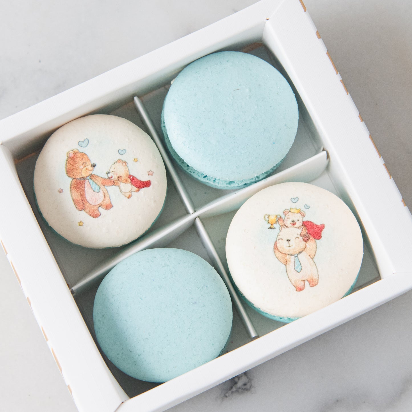 Happy Father's Day! | Beary Strong Dad 4in1 Macaron in Gift Box | $10.80 Nett only