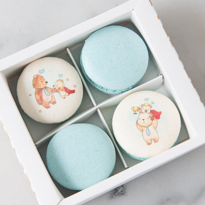 Happy Father's Day! | Beary Strong Dad 4in1 Macaron in Gift Box | $10.80 Nett only