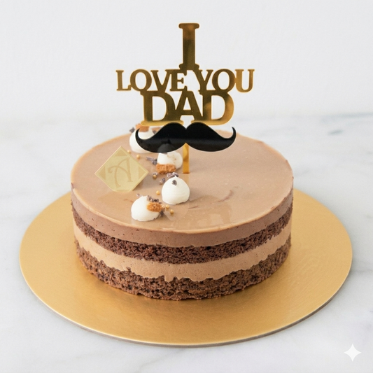 Happy Father's Day! | Ultimate Mocha Caramel Blisse Mousse Cake | $38.80 Nett