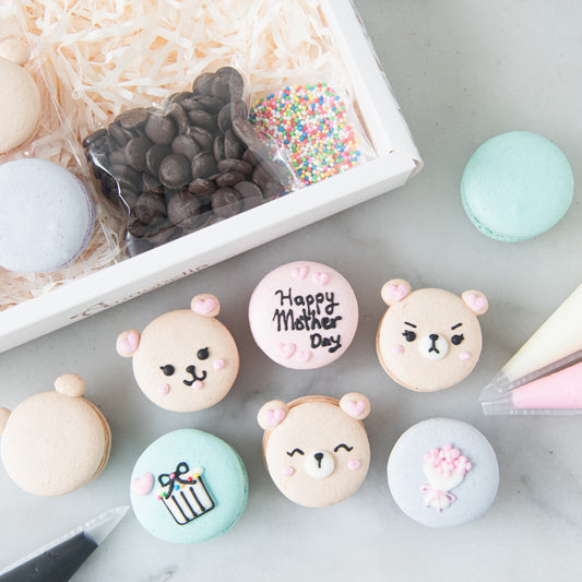 Happy Mom's Day | DIY Bear Macarons Set | 50% OFF first 100  | $19.90 nett only