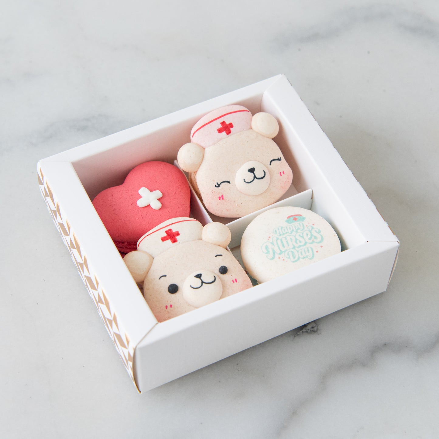 Happy Nurse Day | Bear Hugs 4in1 Macaron | $15.80 Nett