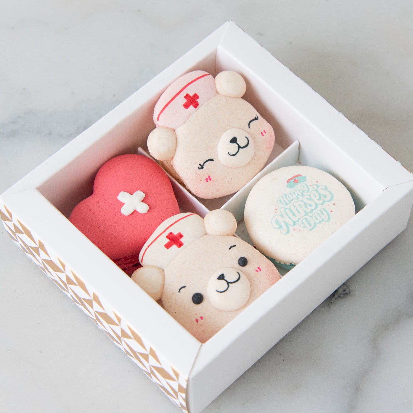 Happy Nurse Day | Bear Hugs 4in1 Macaron | $15.80 Nett