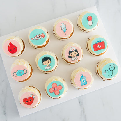Happy Nurse Day | Healing Bites 12pcs cupcake | $55.80 Nett