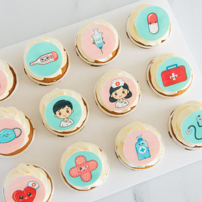 Happy Nurse Day | Healing Bites 12pcs cupcake | $55.80 Nett