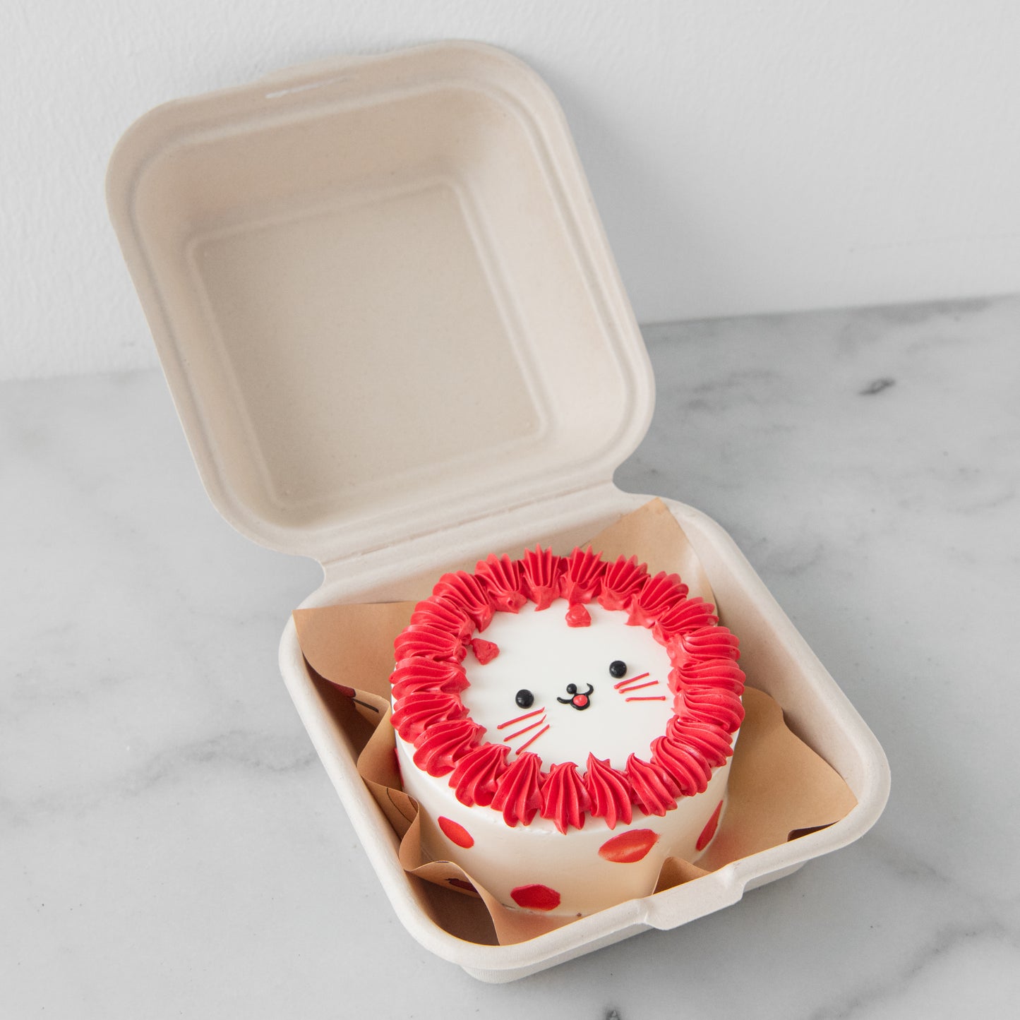 Happy National Day | Red Lions Bento Cake | $28.90 Nett
