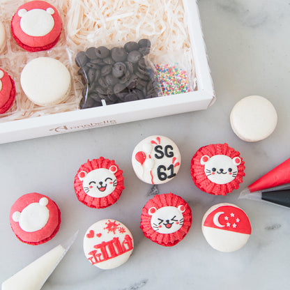 Happy National Day | Lion City DIY Macaron Set | $19.90 Nett