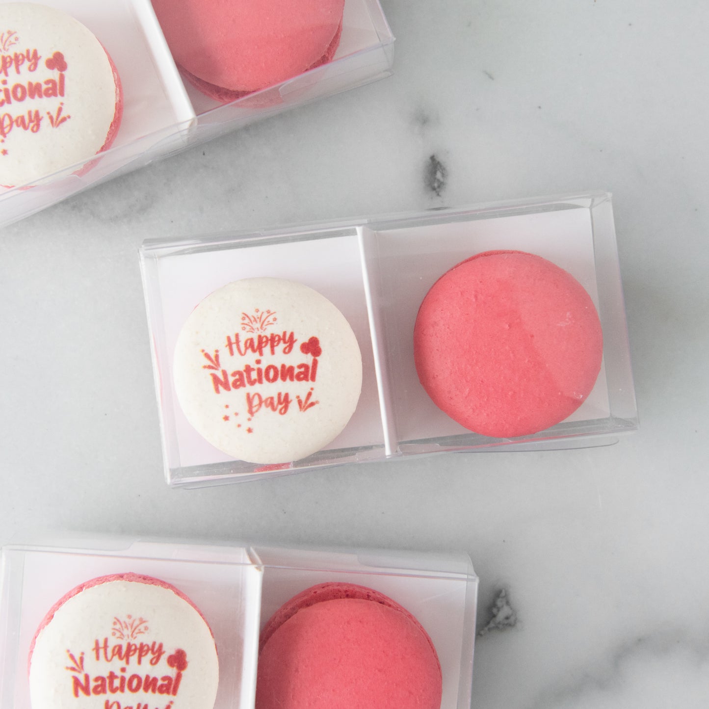 Happy National Day | SG Duo 2in1 Macaron Set | $6.80 Nett