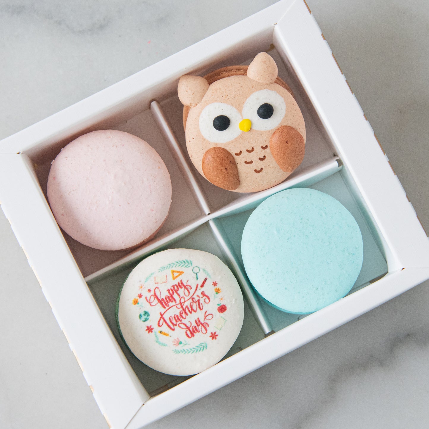 Happy Teacher's Day | Bundle x 10set 4pcs macaron Assorted set | $128