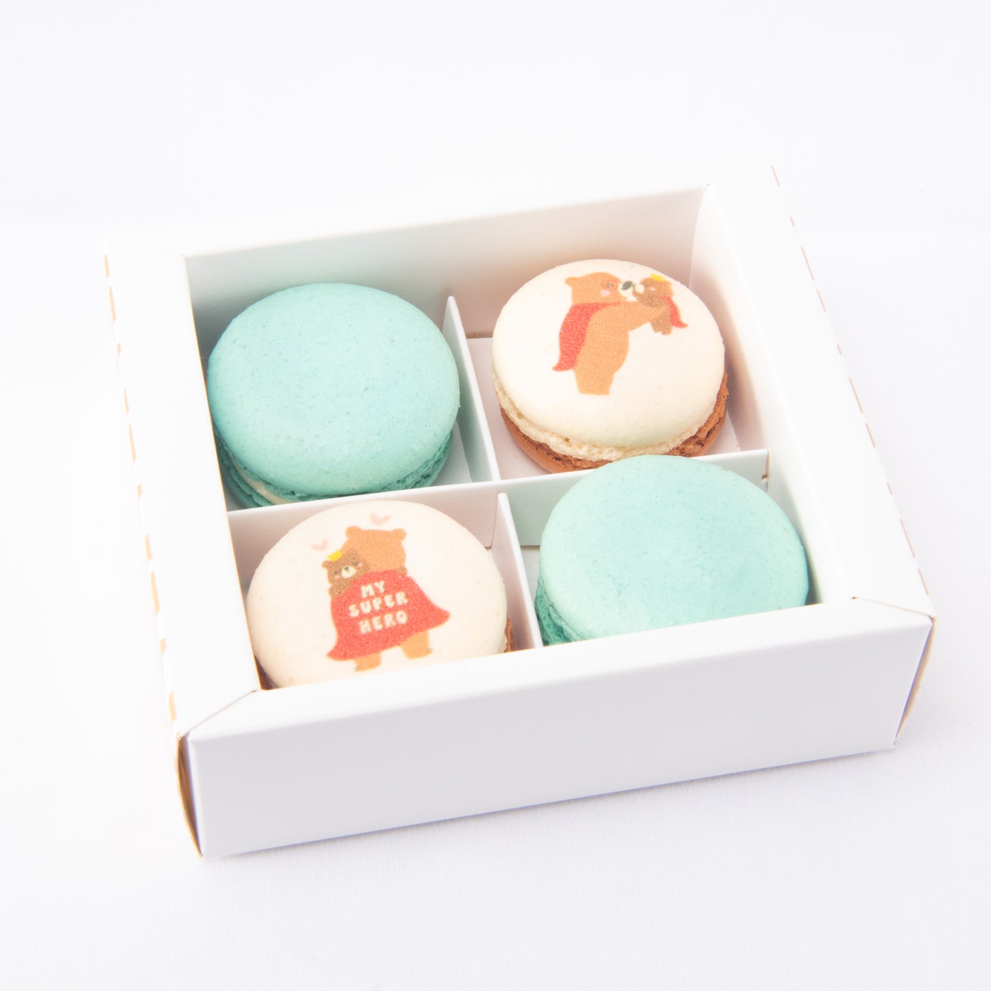 Happy Father's Day! | Beary Strong Dad 4in1 Macaron in Gift Box | $10.80 Nett only