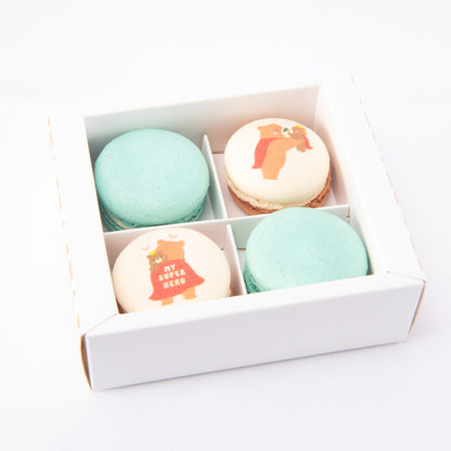 Happy Father's Day! | Beary Strong Dad 4in1 Macaron in Gift Box | $10.80 Nett only