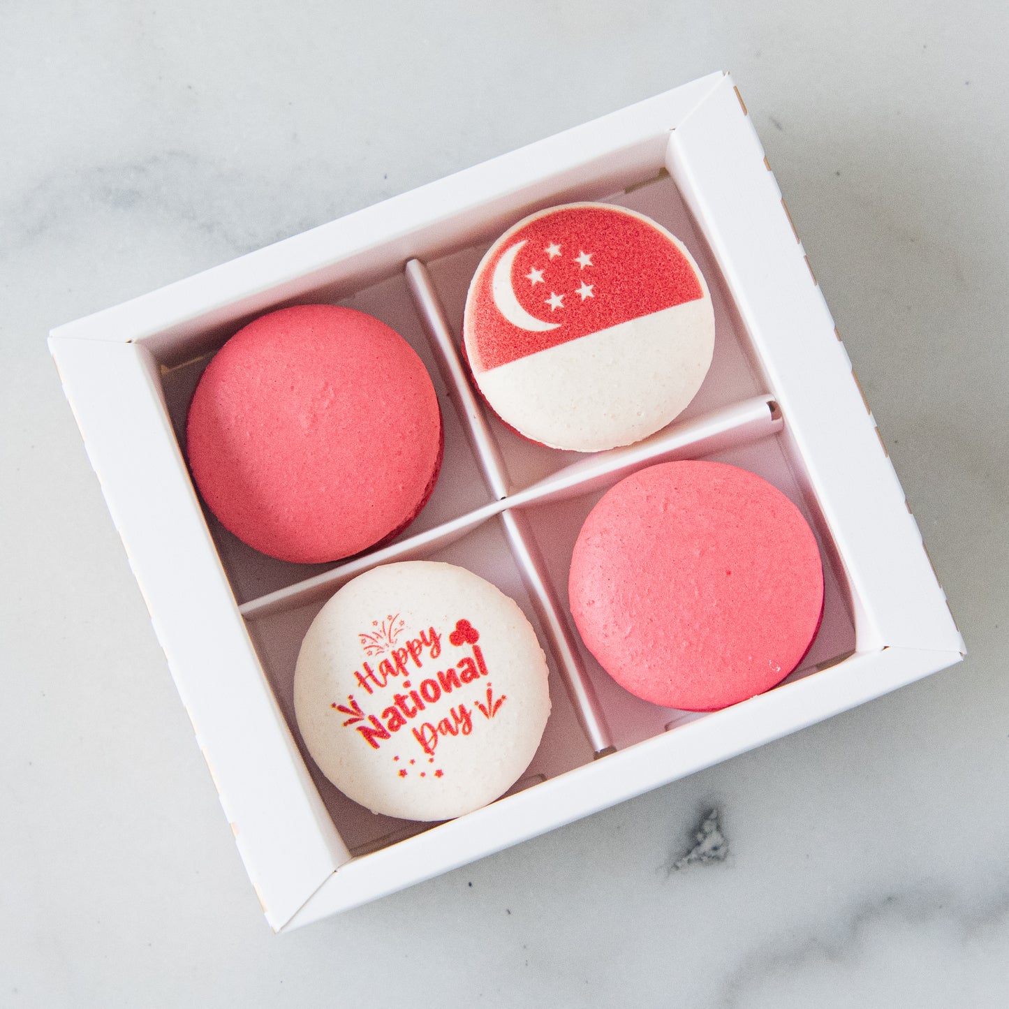 Happy National Day | Sweet Lah! 4in1 Macaron Set | $11.80 Nett