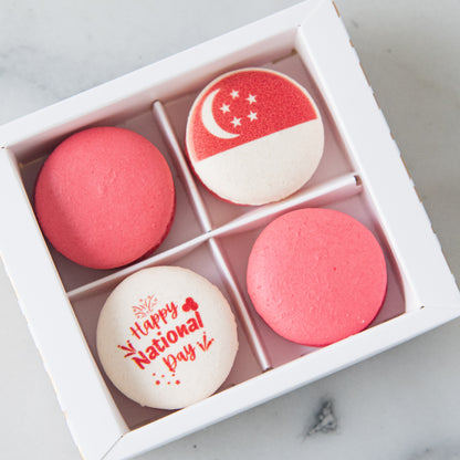 Happy National Day | Sweet Lah! 4in1 Macaron Set | $11.80 Nett