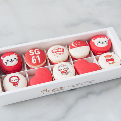 Happy National Day | National Pride 10in1 Macaron Set | $39.90 Nett