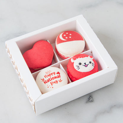 Happy National Day | So Shiok! 4in1 Macaron Set | $14.80 Nett