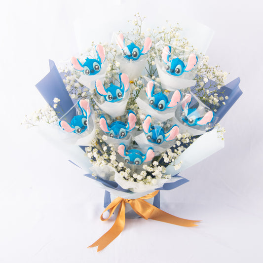 Disney Stitch Macaron Bouquet | $148 Nett