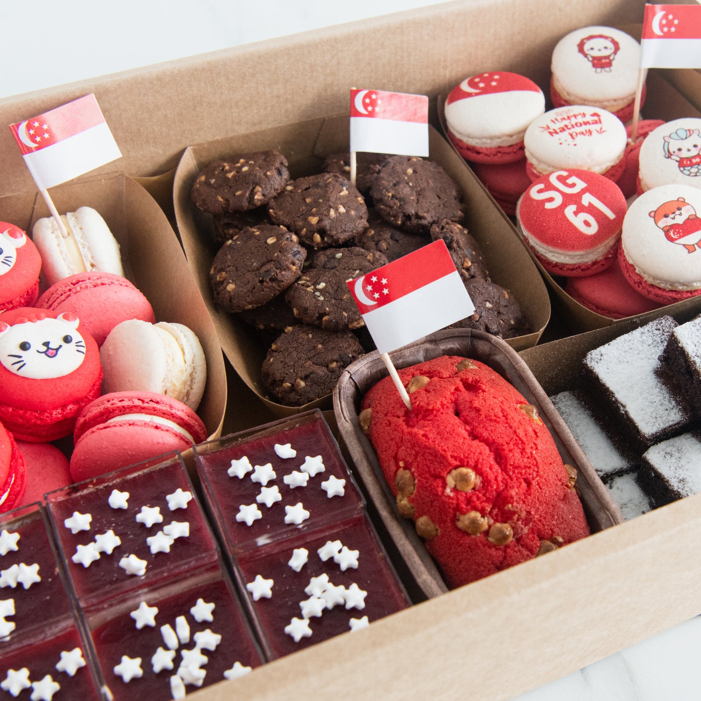Happy National Day | The Majulah Celebration Platter Set | $128 Nett