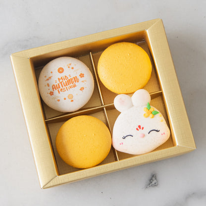 Happy Mid Autumn | 4in1 Chang'e Bunny Macaron | $12.80 Nett